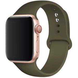 NEW[BAND] Olive Sport Silicone For Apple Watch